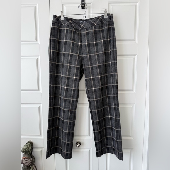 Frank Lyman Design Pants - Frank Lyman Plaid Pants - Size L